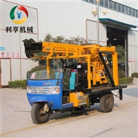 利亨LH-200S型农用三轮车载打井钻机 工程钻机 液压打井机