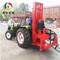 90马力中大型拖拉机打井机 工程地基打桩设备 配50kw发电机
