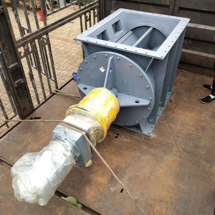 加工定制机械密封星型卸料器铸铁壳体加厚型