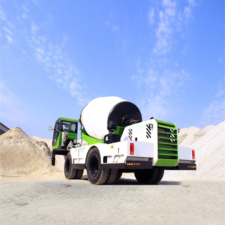 狭小路面施工混凝土自搅拌 自上料搅拌车 高效率卸料方便