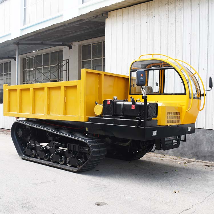 链轨运输车指导价 8吨链轨工程运输车视频图片