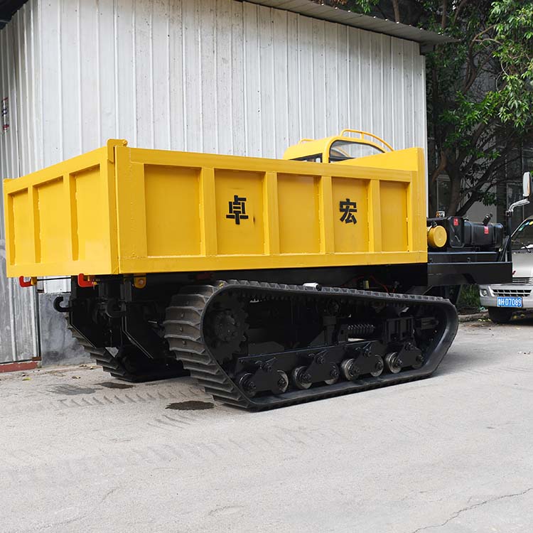 履带运输车厂家直销果园园林爬山虎5吨履带自卸运输车