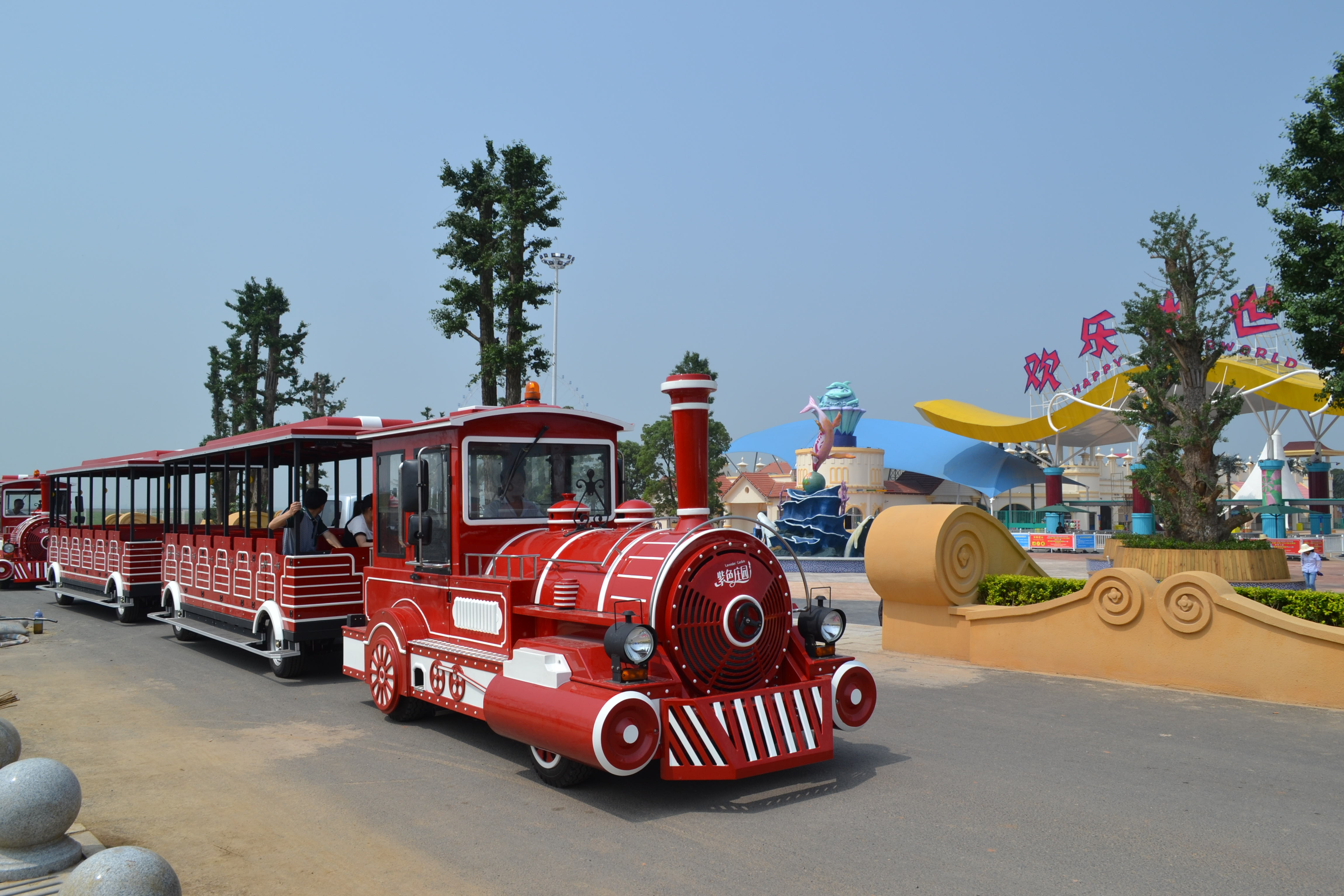 旅游观光小火车  坐骑式小火车   游乐场小火车