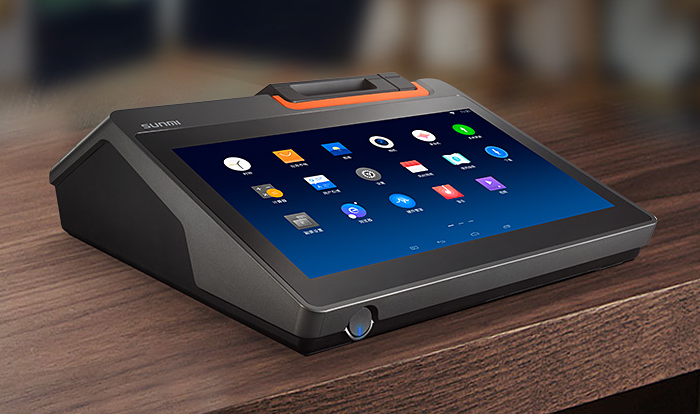 商米t2 系列 桌面式安卓t2收银一体机 适合各行各业收银