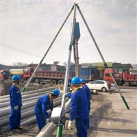 贵州省电力放线施工用具架线12米人字立杆机