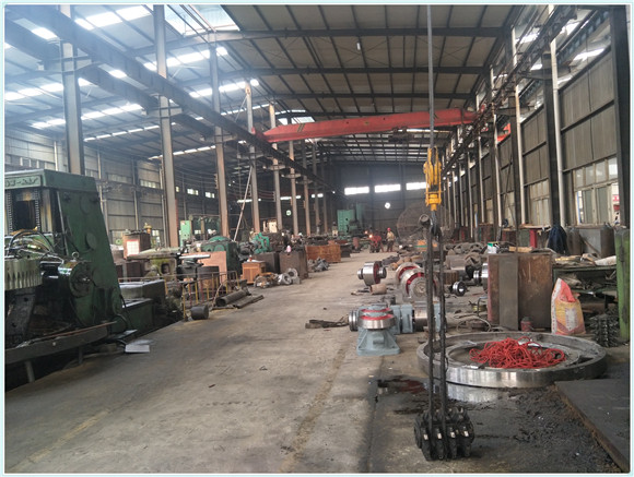 天地通回转窑大齿轮加工