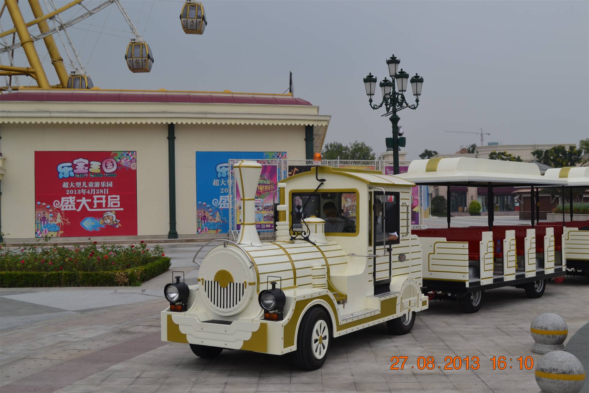 户外农田轮式小火车 小火车订购 景区观光小火车