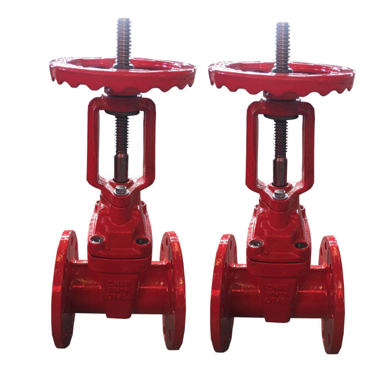 沟槽明杆软密封闸阀沟槽软密封闸阀沟槽信号闸阀