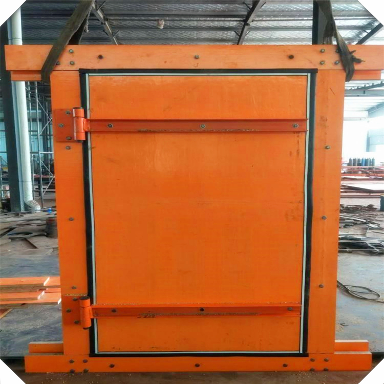 高压阻燃竹胶板风门 竹胶板无压风门2.0mx2.2m