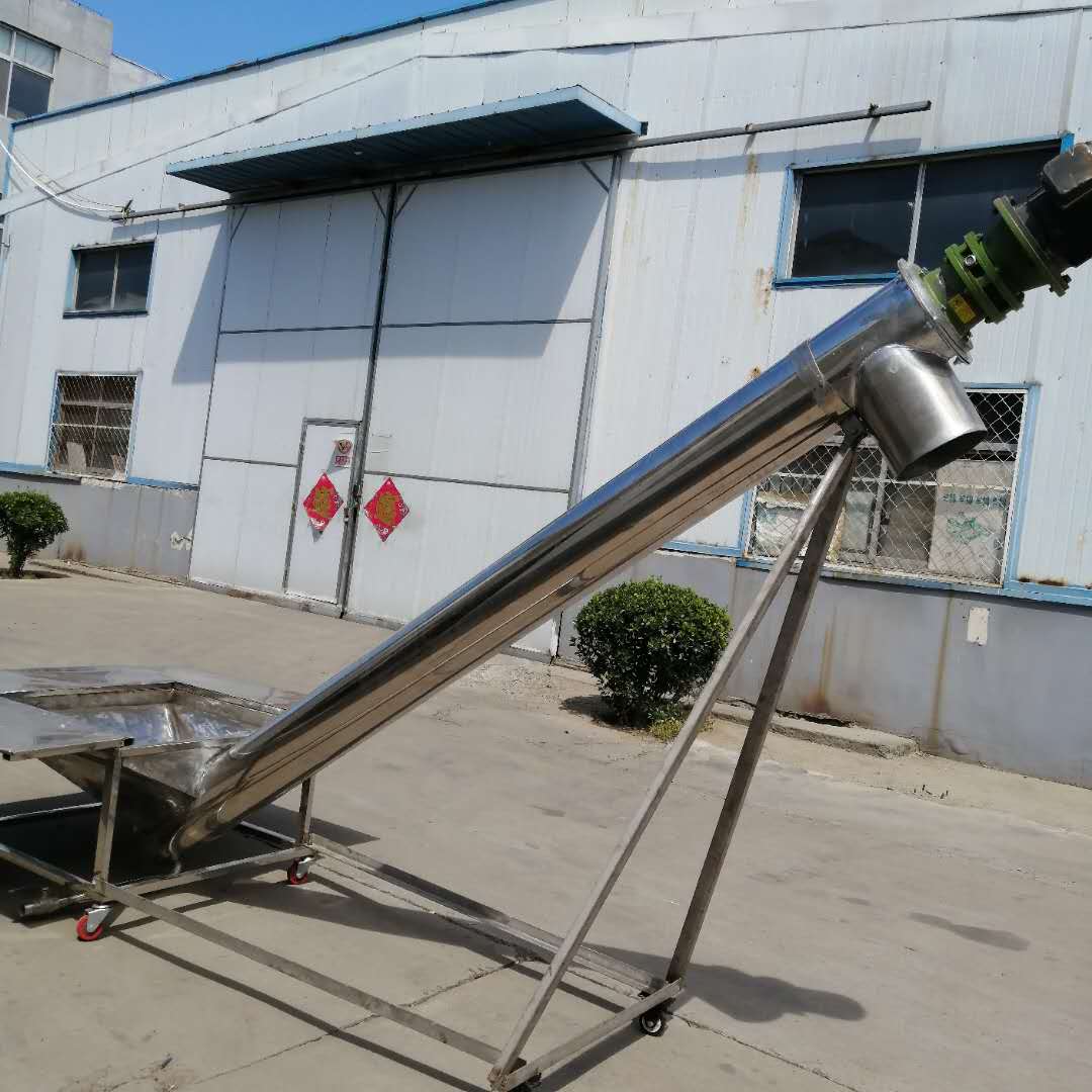 提升機廠家 全自動螺旋轉動真空上料機 不鏽鋼麵粉輸送機