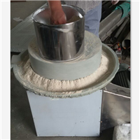 小麦面粉石磨机 低速研磨电动石磨机 厂家定做 原汁原味豆浆磨浆机