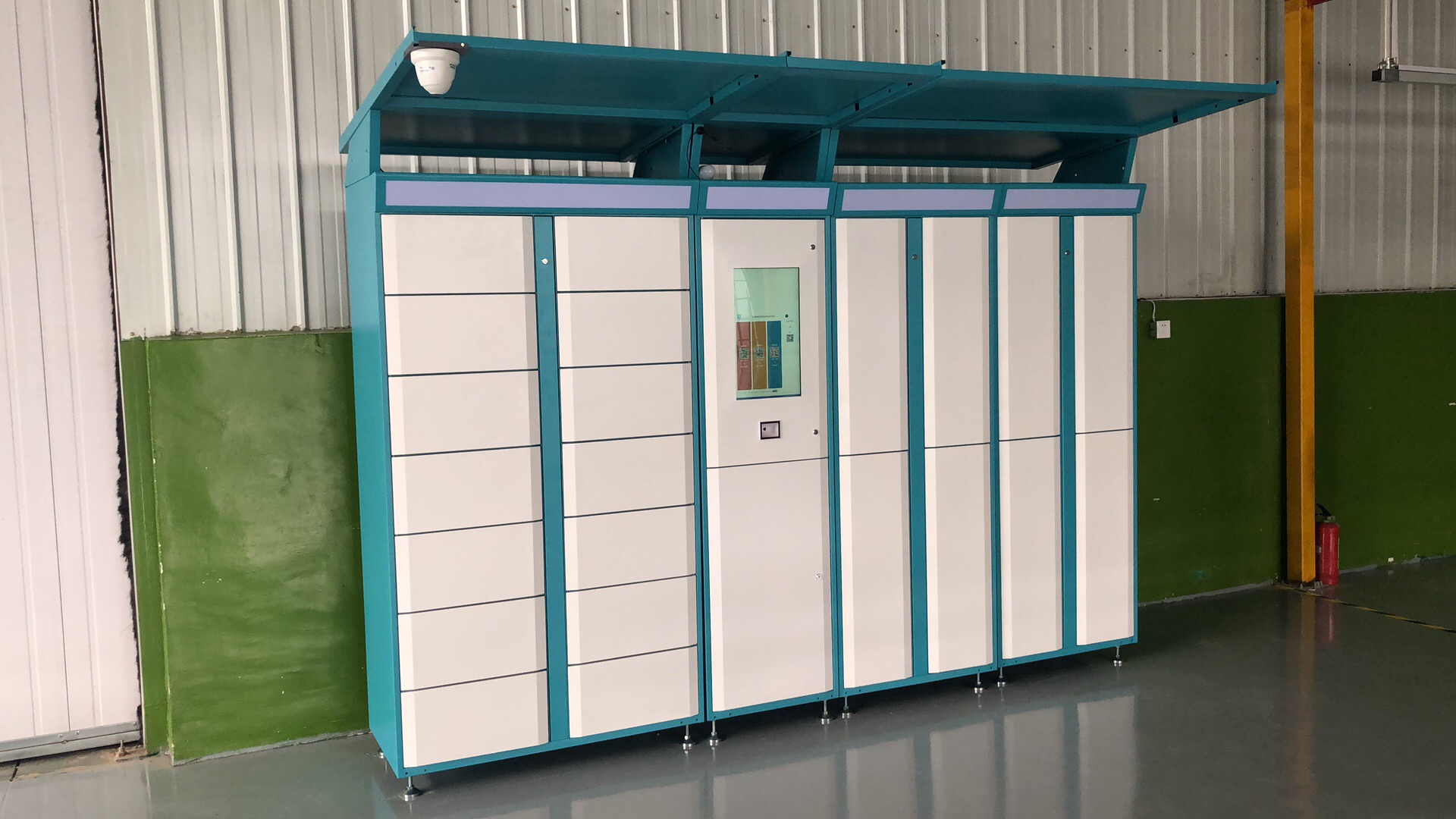 24h户外智能洗衣收衣柜 干洗店户外自助收发洗衣柜