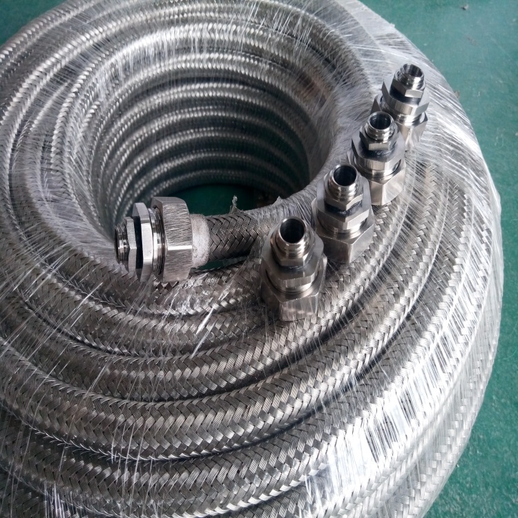 新兴县机车用 不锈钢穿电线防爆软管 dn16防爆挠性连接管304材质