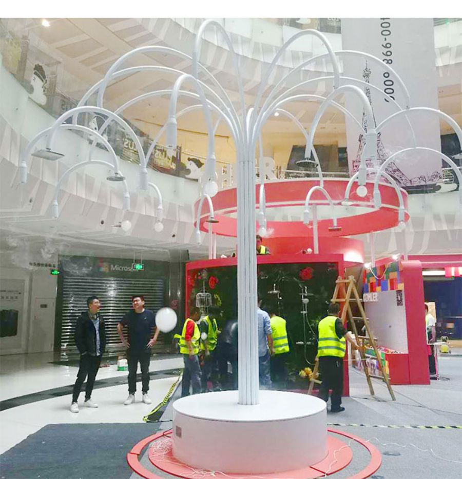 互动泡泡树厂家租赁 烟泡树室内外舞台道具