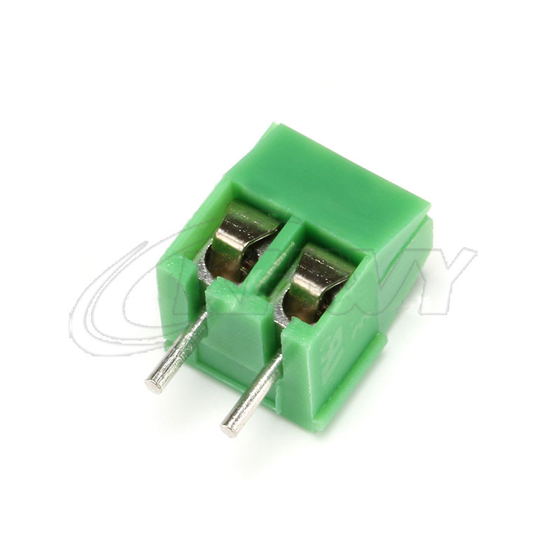 kf350 3.5mm间距 mg/kf350-2p/3p 接线端子 可拼接 绿色