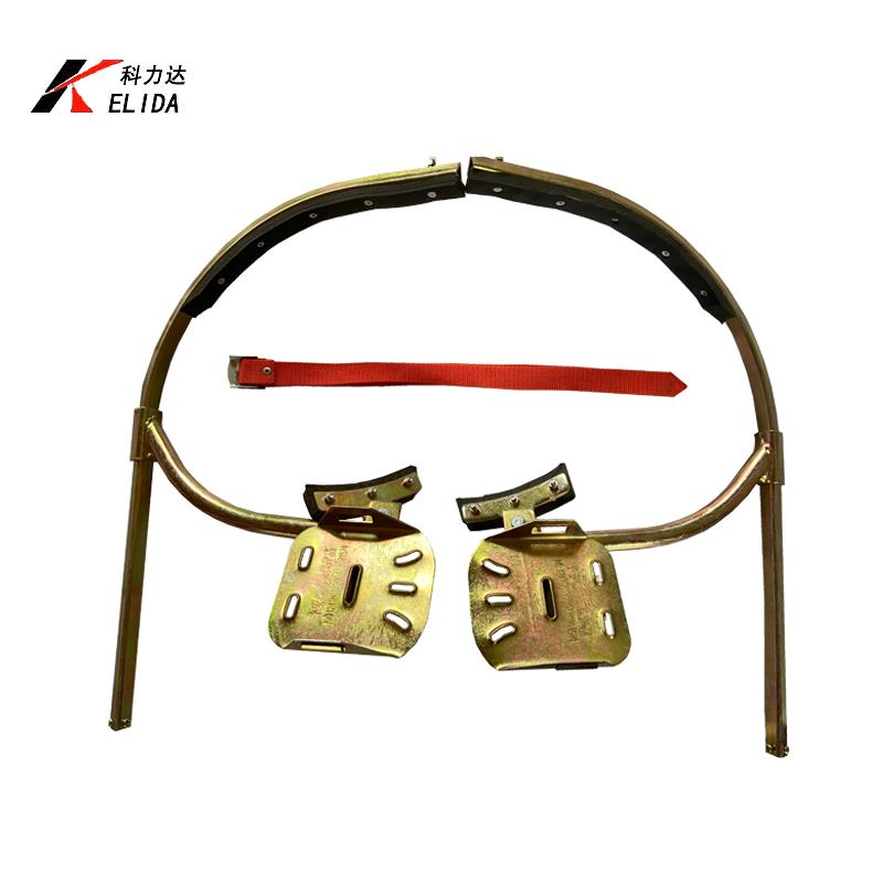 科力达品牌登杆工具_爬杆脚扣_电工登杆爬高工具_伸缩式脚扣