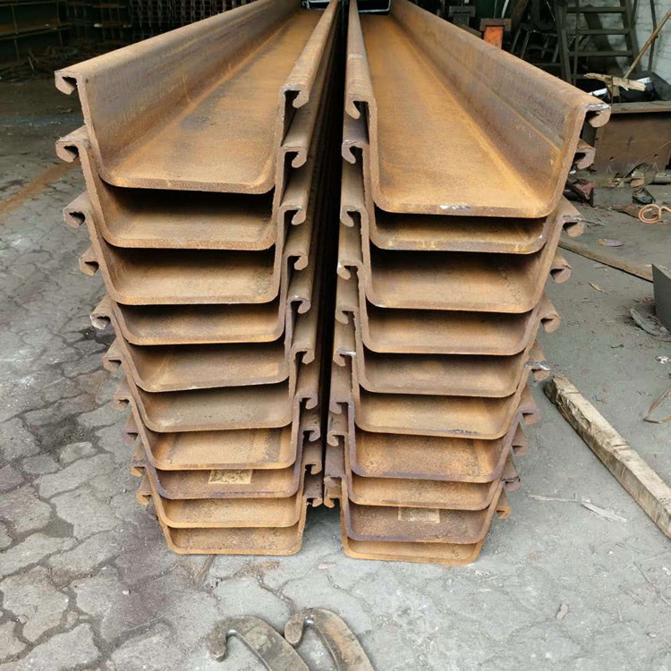 佛山乐从钢材 热轧u型钢q345b拉森钢板桩 基坑支护钢板