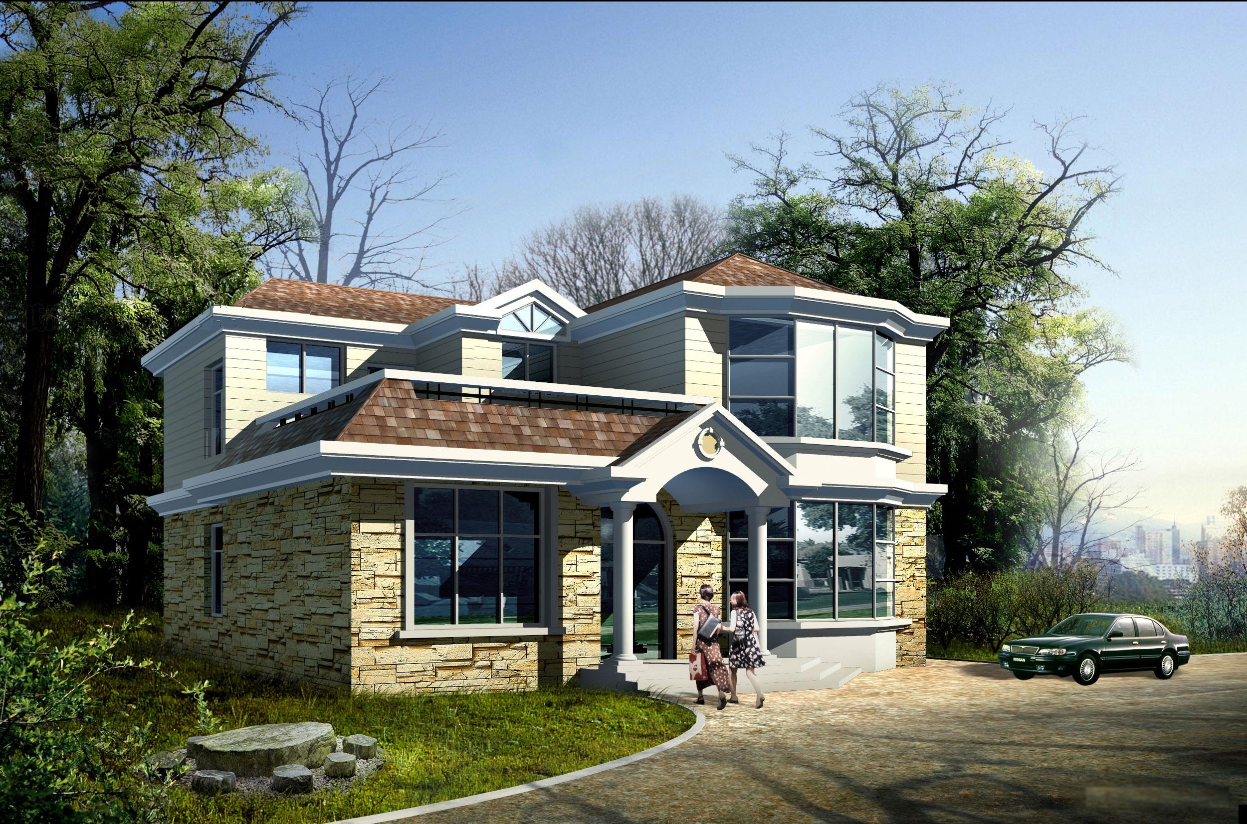 传统的住宅建筑模式不论是从原材料还是对自然的改造方面来说都是有