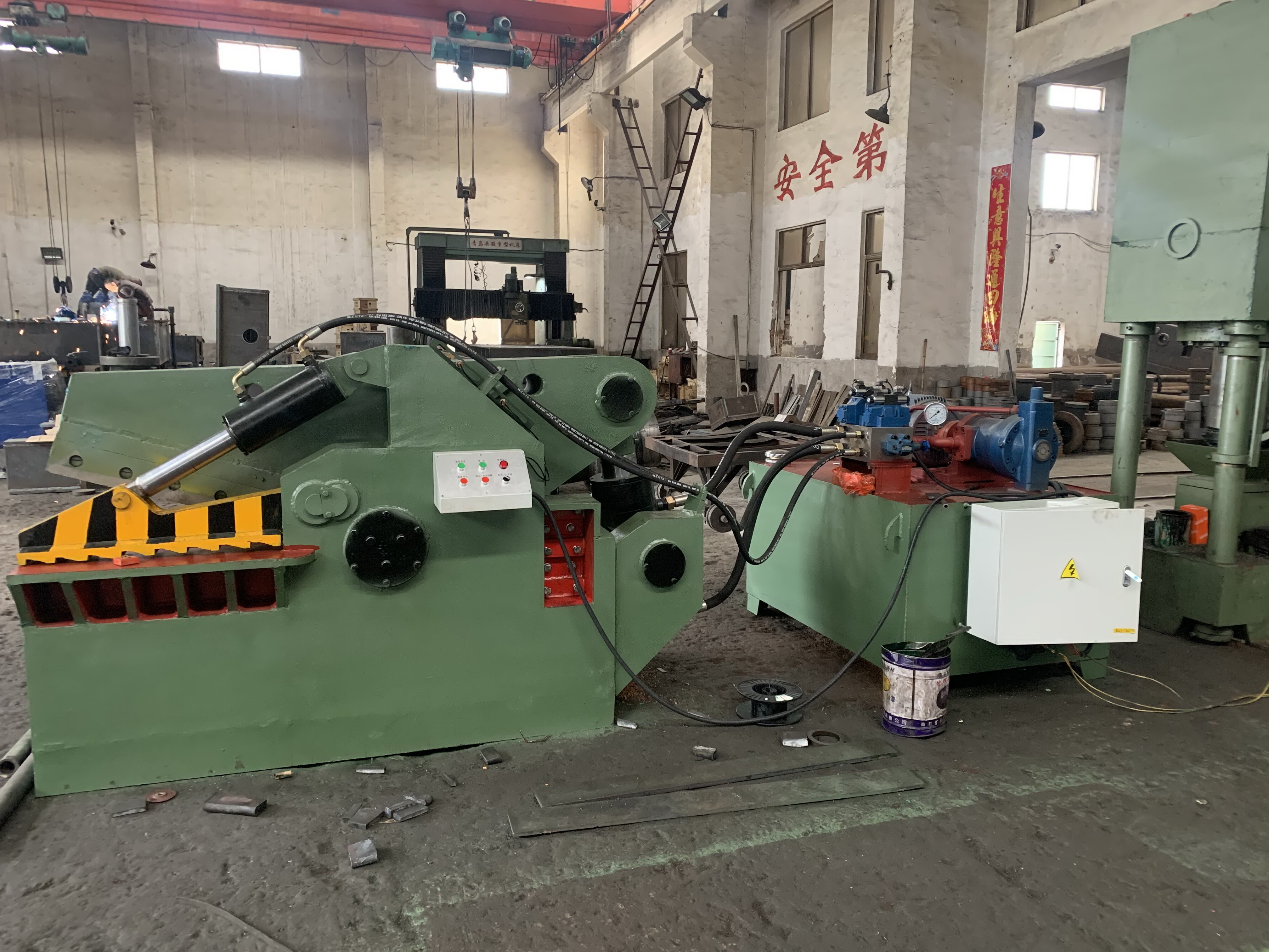 200吨废钢剪断机 废钢神器 废铁剪切机 江阴华顺液压