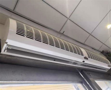大力神冷暖热空气幕价格冷暖风幕机批发代理门头冷暖电加热风帘