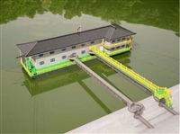 下沉自吸式拼装型浮箱泵站