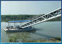 搖臂式取水泵船控制水位范圍