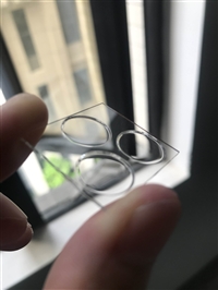 健鸿电子蚀刻加工玻璃膜盖板 玻璃蚀刻 盖板玻璃膜镜头玻璃蚀刻