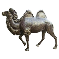 厂家直销玻璃钢骆驼雕塑 仿真动物玻璃钢雕塑定制
