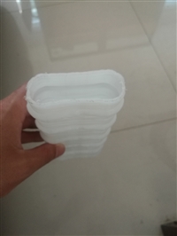 朔涵供应新型竹节式白色 2016标准 预应力塑料波纹管