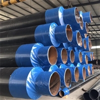 地埋蒸汽保温管 聚氨酯螺旋钢管 防腐保温钢管厂家