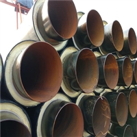 厂家生产供应 供暖管道发泡保温管 聚氨酯预制保温管价格