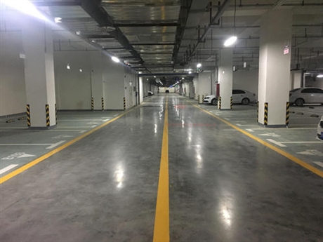 江阴固化剂地坪，江阴地下车库固化剂地坪，江阴停车场固化剂地坪