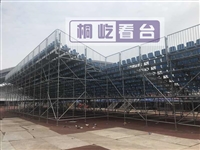 航空展线缆桥架搭建