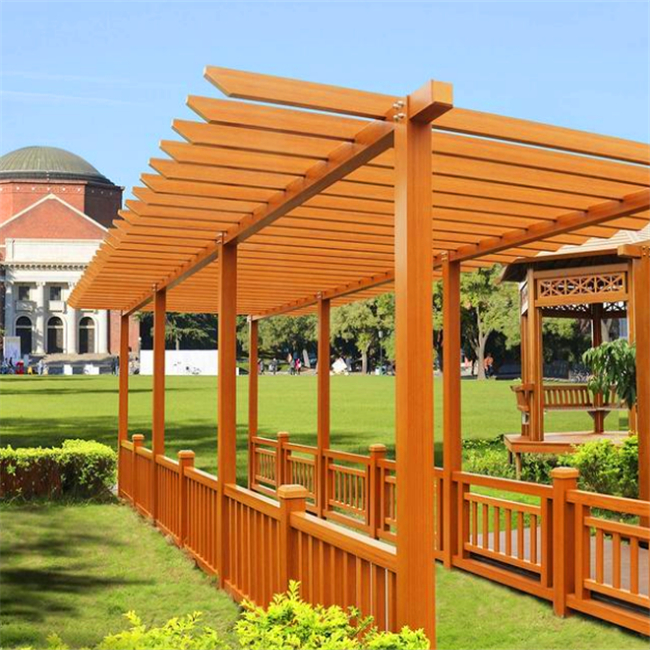 仿木铝合金葡萄架博物馆铝合金葡萄架