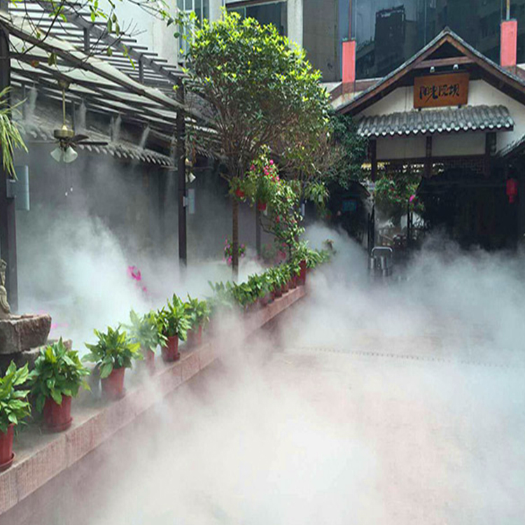 霧森設備水雲間人造霧森系統景觀噴霧除臭降塵經久耐用可定製