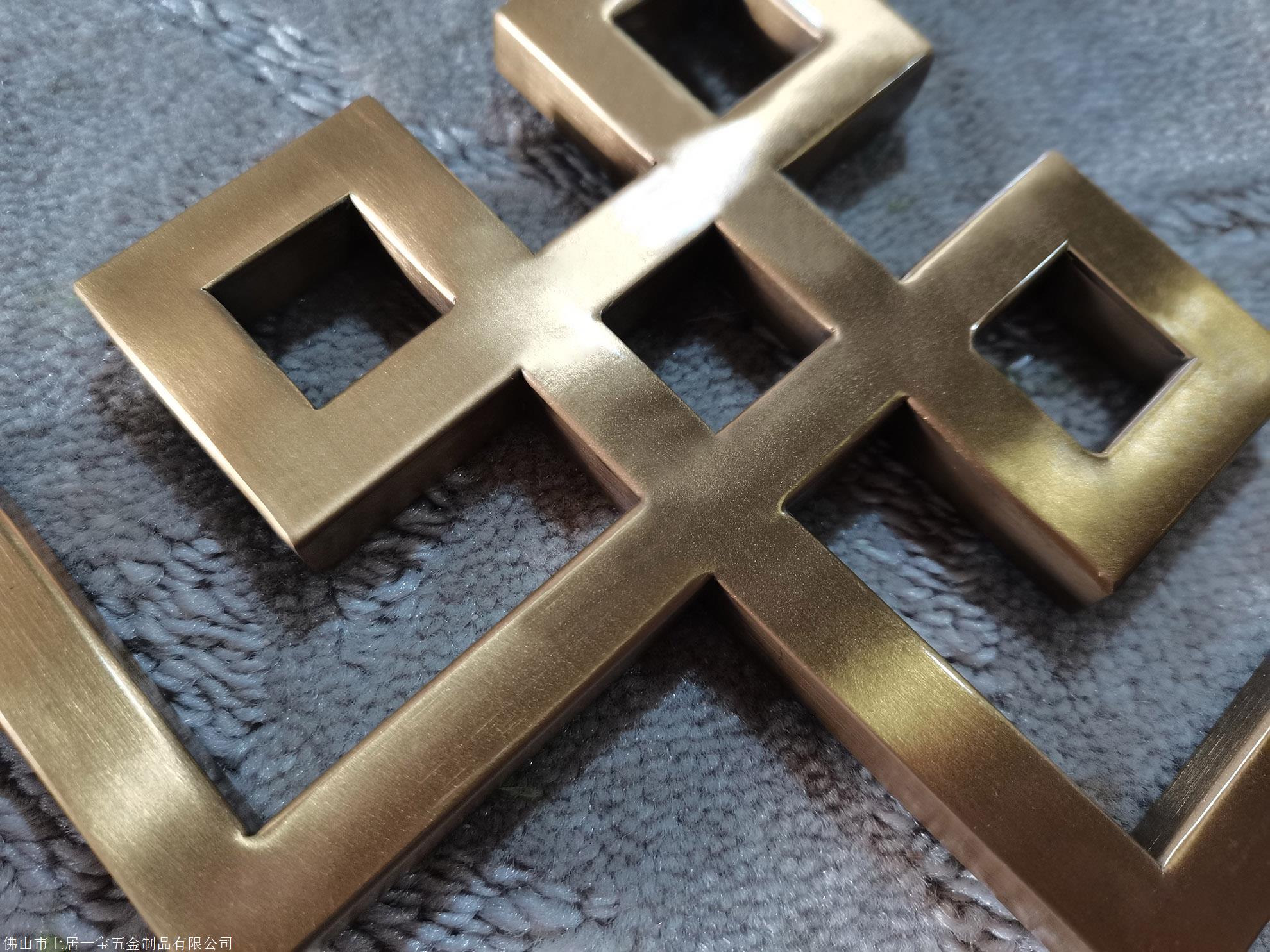 304不锈钢角花 墙角装饰 钛金镀色 简约风格 支持定制