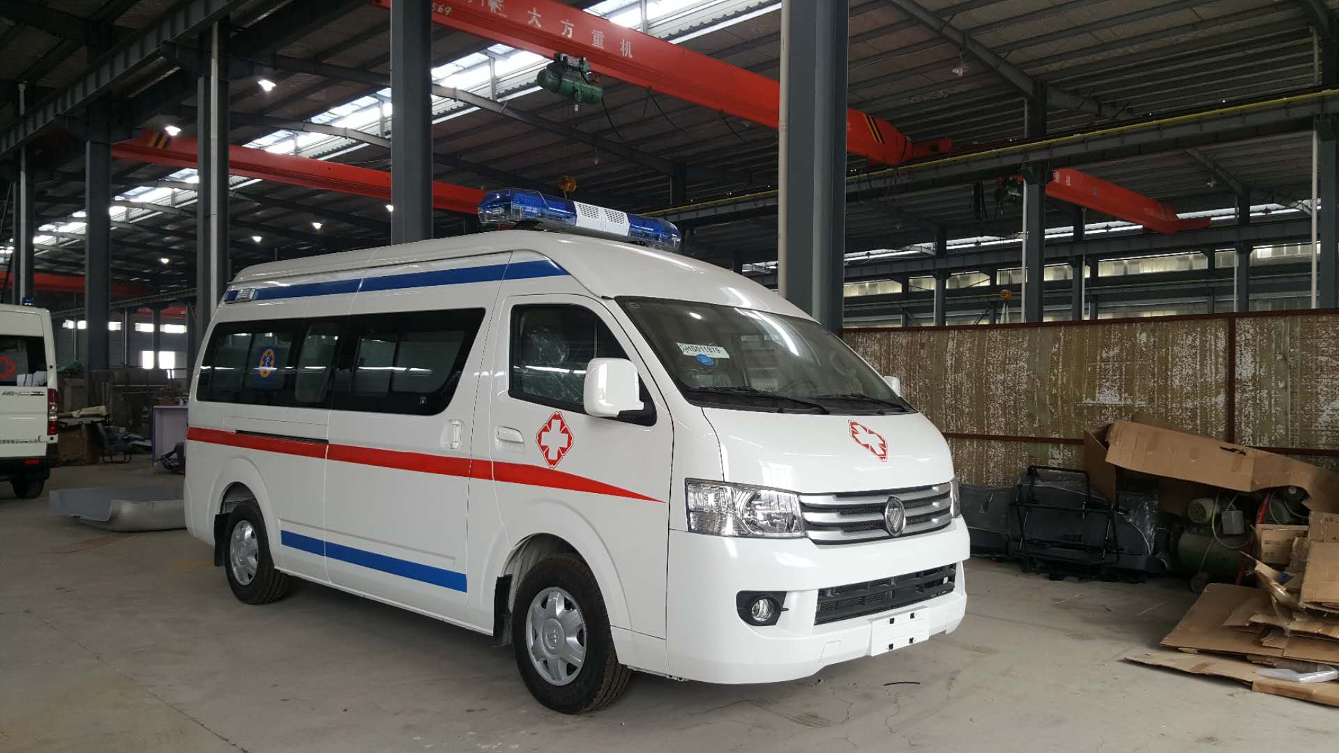 救护车的配置图片