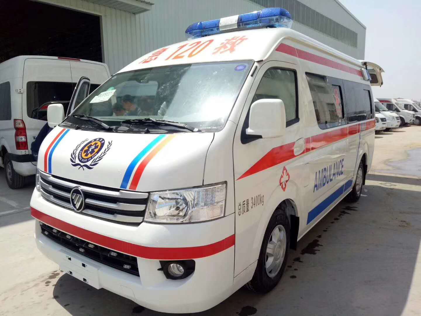 救护车120救护车内部图片