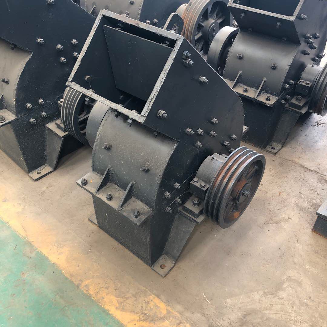 小型锤式破碎机 锤破碎石机 石头制砂机 河卵石建筑垃圾碎沙机