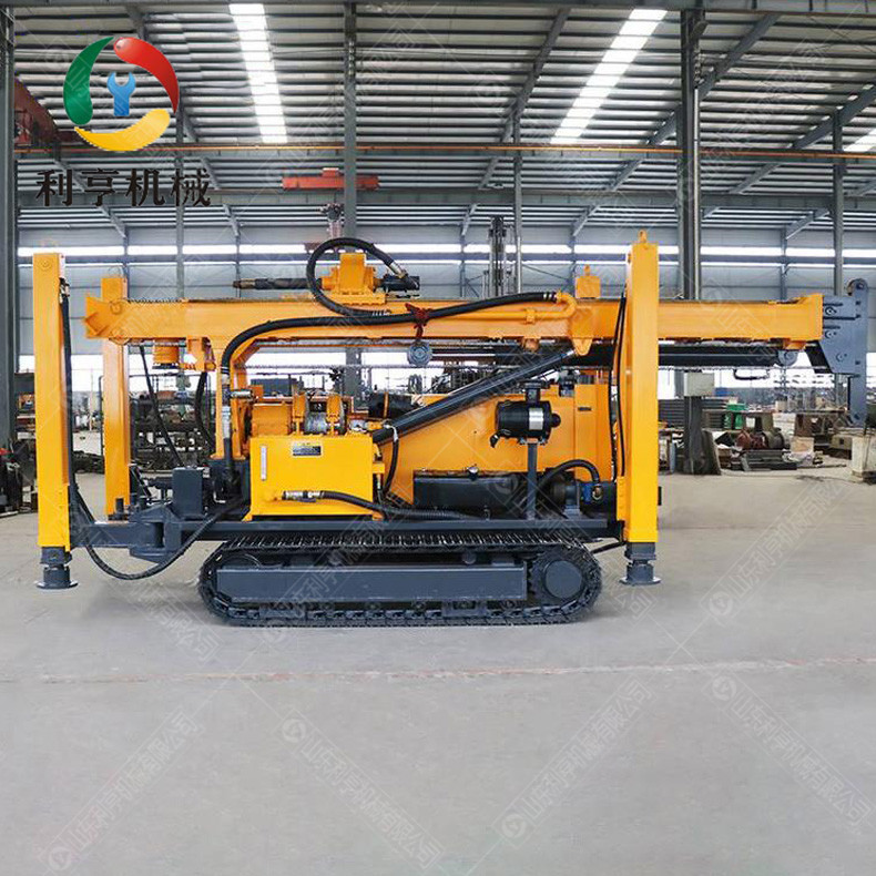 供应6米钻塔履带水井钻机 400米水气两用钻井机打井设备