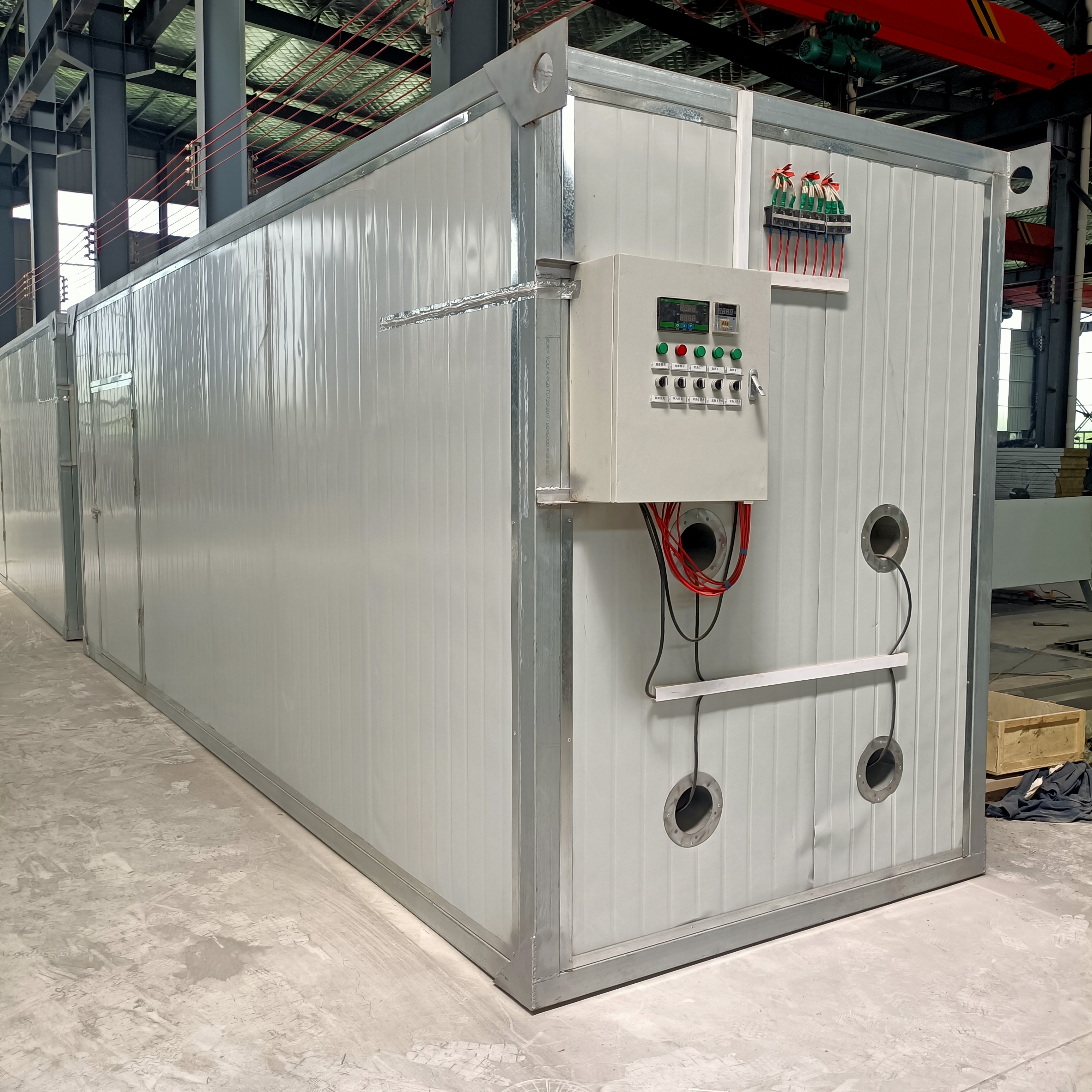 燃烧煤炭木材生物质颗粒烘干机