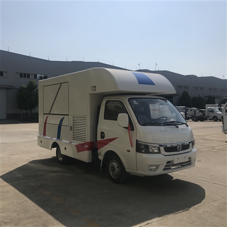 Factory self operated and self sold mobile fast food and snack truck gasoline National VI emission can be phased