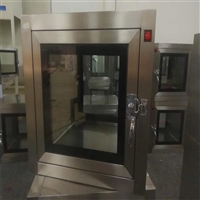 洁净传递窗 不锈钢传递窗 机械互锁带杀菌灯