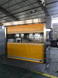 货淋室 自动门快速卷帘门货淋室 多人风淋通道