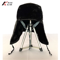 科力达棉安全帽_黑色羊剪绒安全帽_卷沿防寒安全帽_安全帽价格