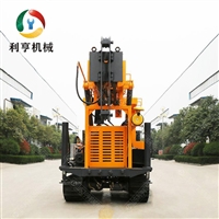 利亨钻机厂 水气两用钻井机 民用气动深水井钻机