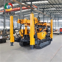 利亨水气两用钻机 气动钻探机 400米水井钻机 打岩石速度快