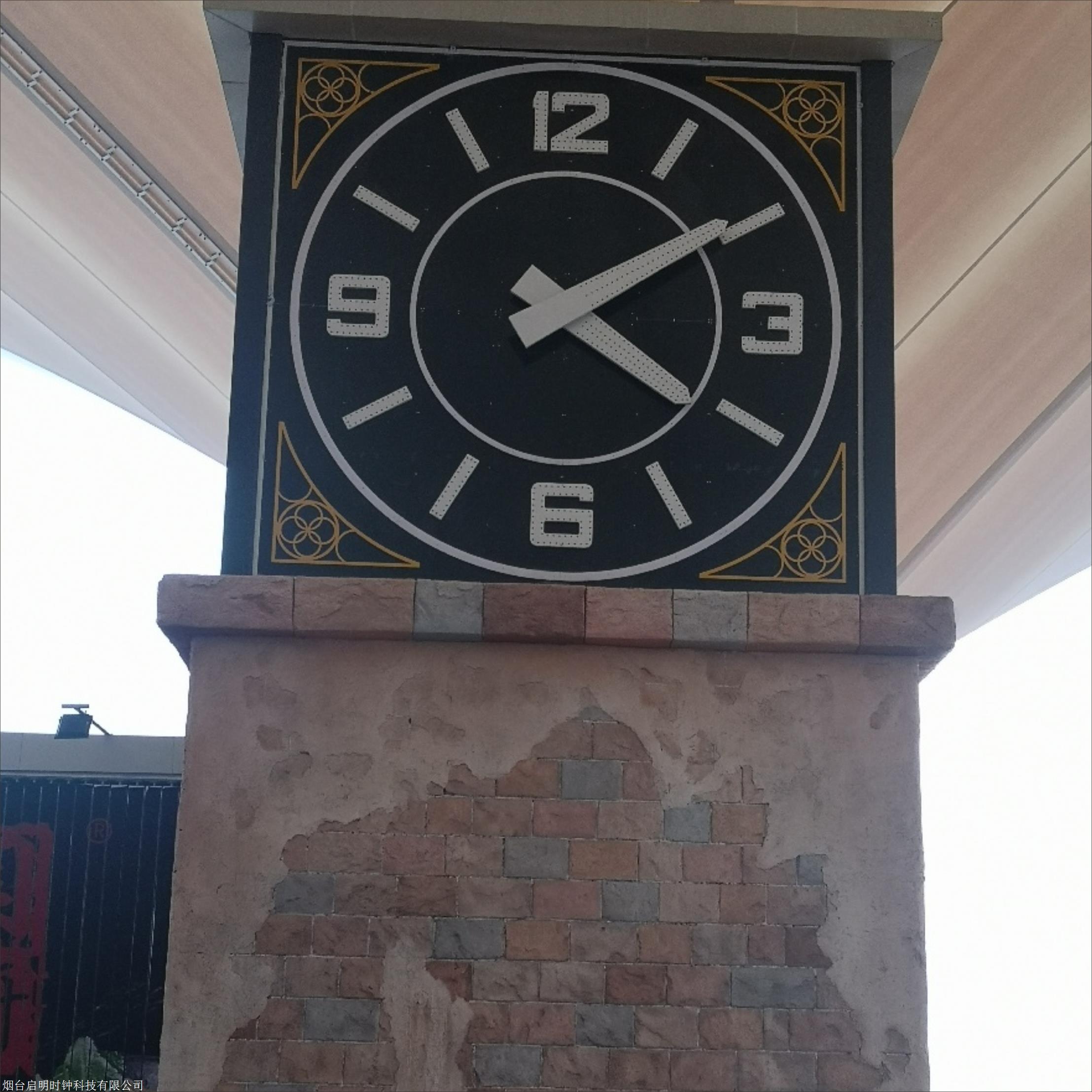 泰安学校写字楼大钟械建筑钟厂家楼顶大挂钟