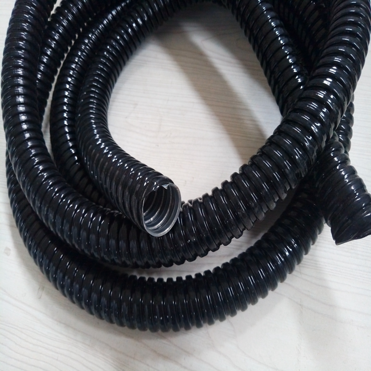 供应配电箱用镀锌包塑蛇皮管dn25阻燃包塑金属软管厂家