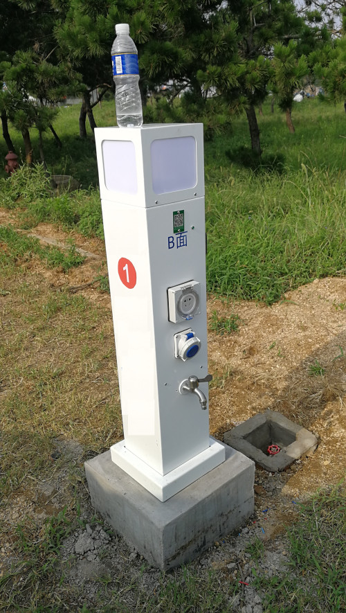 hw38恋途智能水电桩扫码水电桩无人值守水电桩水电柱
